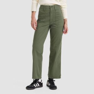 Levi's Olive Green Wide Leg Pants